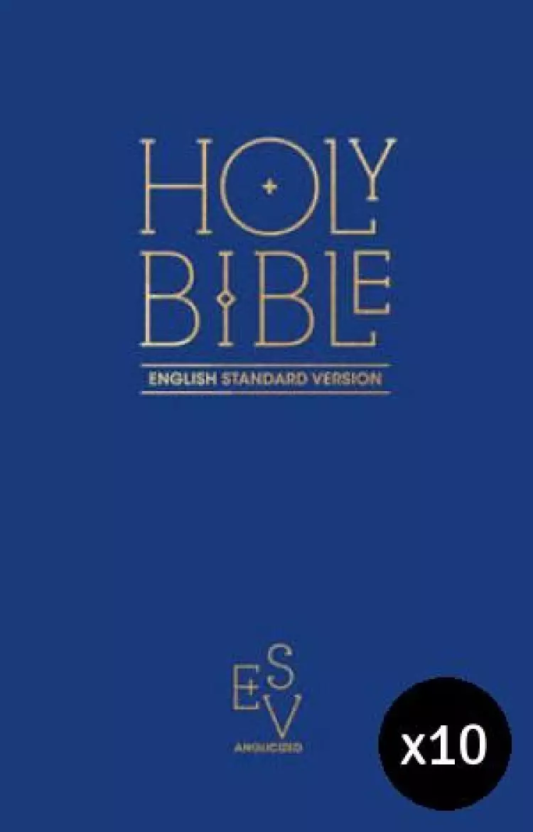 ESV Anglicised Pew Bible - Pack of 10