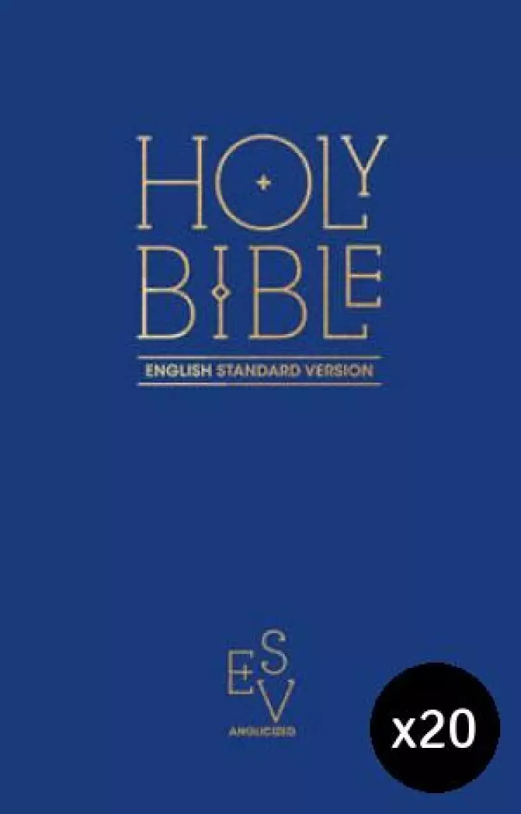 ESV Anglicised Pew Bible - Pack of 20