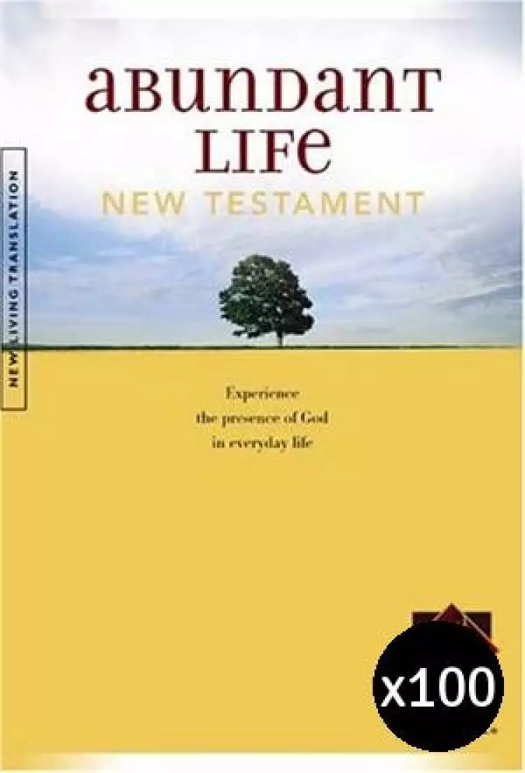 NLT Abundant Life New Testament - Pack of 100
