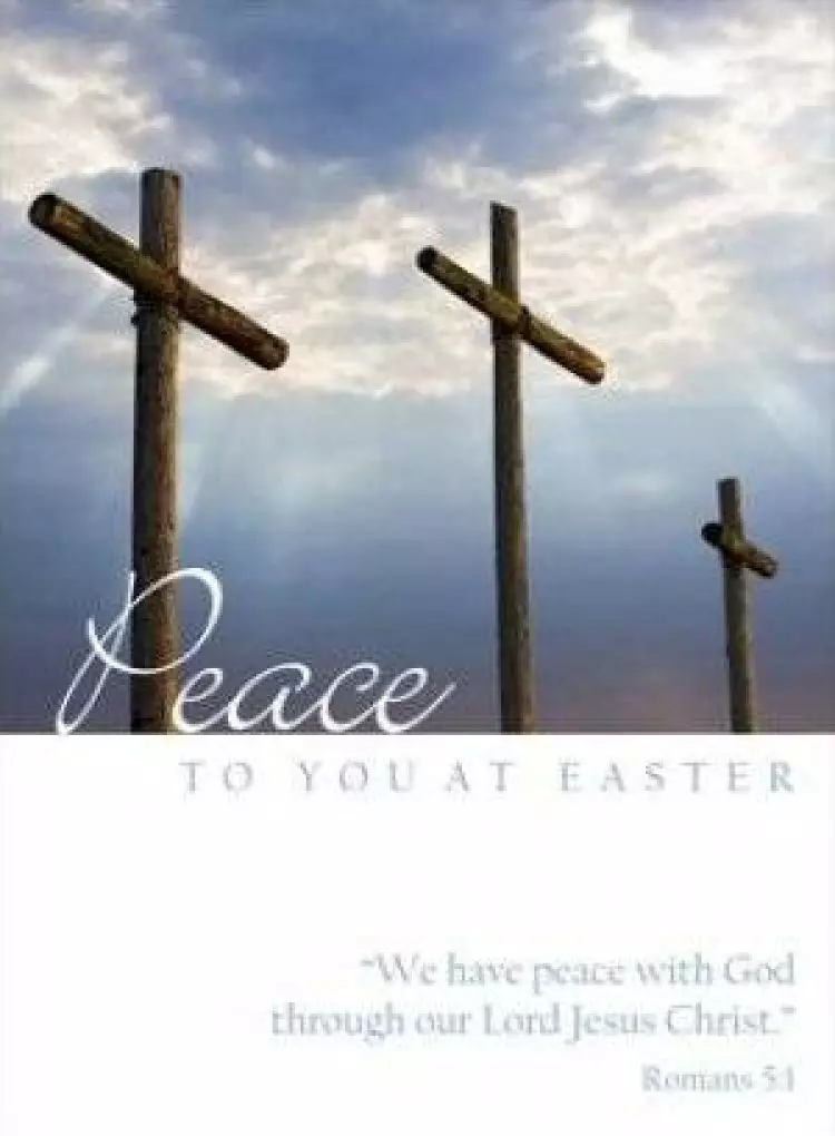 Peace to you at Easter - Pack of 4 Minicards