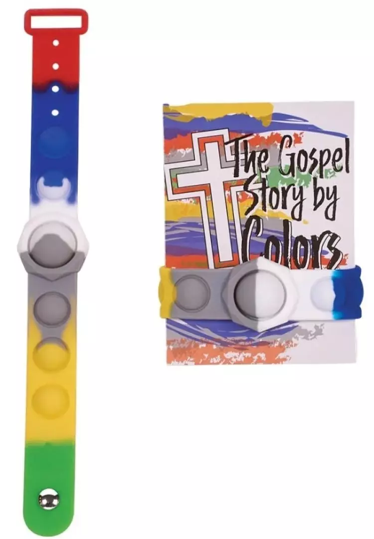 Gospel Colours Pop Bracelet & Card Free Delivery when you spend £10