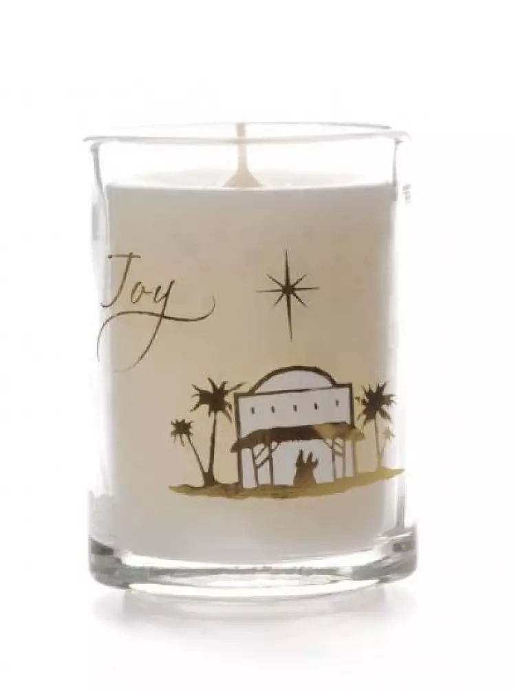 Joy Candle In Glass - Single