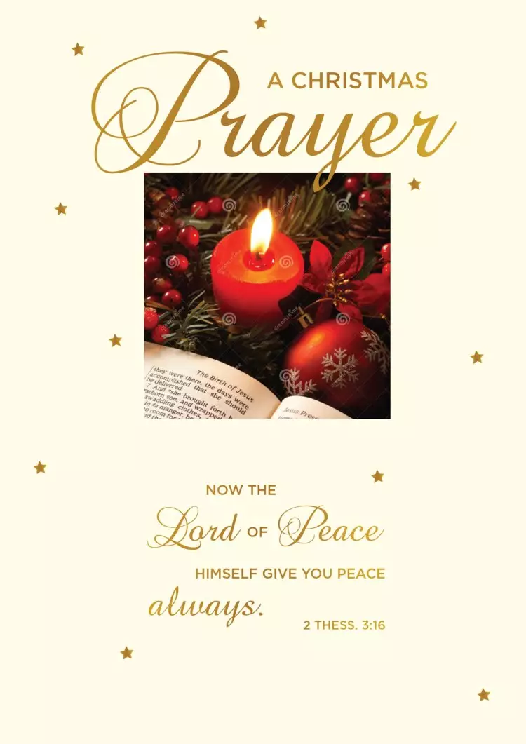 A Christmas Prayer Christmas Cards - Pack of 15