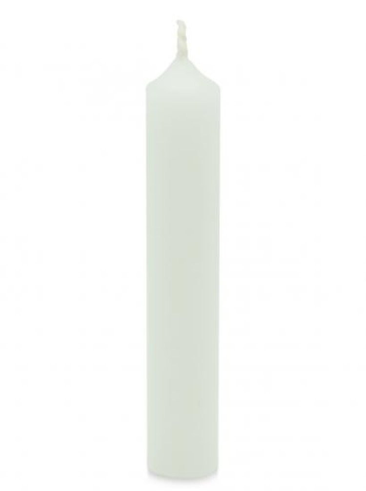 3" x 1/2" White Christingle Candles - Pack 100 / Votive Candles