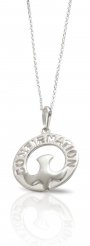 Silver Confirmation & Dove Pendant