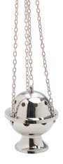 Nickel Plated Thurible H 11 cm
