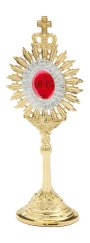 Golden Plated Reliquary H 18 cm