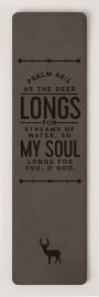 Bookmark-As The Deer Longs For Streams... (Psalm 42:1)
