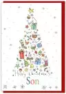 Son Tree Christmas Card