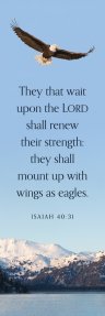 Bookmark-They That Wait Upon The Lord (Isaiah 40:31) (Pack Of 25)