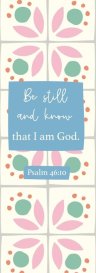 Be Still Bookmark - Pack Of 12