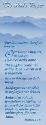 Bookmarks: The Lord's Prayer Mat. 6.9-13