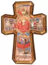 Holy Spirit Wood Cross 5 1/2 inch
