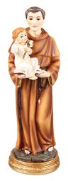 12" Saint Anthony Renaissance Statue