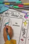 Peter Rabbit Placemat To Go - Colour In & Learn