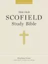 KJV Old Scofield Study Bible Large Print Edition Leather Black