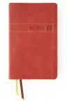 NIV Men's Devotional Bible, Leathersoft, Brown, Comfort Print
