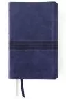 Niv, Student Bible, Personal Size, Leathersoft, Navy, Thumb Indexed, Comfort Print