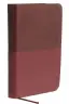 NKJV Value Thinline Bible, Compact, Imitation Leather, Burgundy, Red Letter Edition