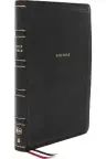 NKJV Holy Bible, Giant Print Center-Column Reference Bible, Deluxe Black Leathersoft, 72,000+ Cross References, Red Letter, Comfort Print: New King James Version