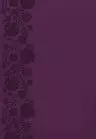 KJV Holy Bible: Large Print Single-Column with 43,000 End-of-Verse Cross References, Purple Leathersoft, Personal Size, Red Letter, Comfort Print: King James Version