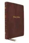 KJV Holy Bible: Large Print with 53,000 Center-Column Cross References, Brown Bonded Leather, Red Letter, Comfort Print (Thumb Indexed): King James Version