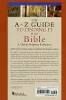 The A to Z Guide to Finding it in the Bible