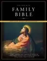 KJV Family Bible, White Imitation Leather-Over-Board