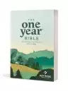 NLT One Year Devotional Bible, Red, Paperback, Daily Readings