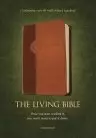 The Living Bible Paraphrase Bible, Brown, Imitation Leather, Concordance, Colour Maps, Bible Reading Plan, Gilt Edged, Ribbon Marker