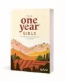 NIV The One Year Bible, green, Paperback, Devotional, 365 Day Readings, Memory Verses