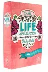 NLT Girls Life Application Study Bible, Pink, Paperback