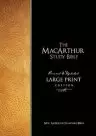 NASB MacArthur Study Bible: Black, Bonded Leather, Large Print
