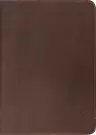 ESV Study Bible Cowhide Dark Brown, Illustrated, Maps, Study Guides, Articles, Concordance