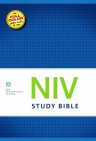 NIV Study Bible, Blue, Hardback, Colour Maps, Photographs, Charts, Illustrations, Book Introductions, Articles, Presentation Page, Red Letter, Concordance