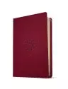NLT Large Print Thinline Reference Bible, Filament-Enabled Edition (LeatherLike, Aurora Cranberry, Indexed, Red Letter)