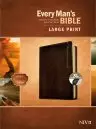 NIV Every Man's Bible, Brown, Imitation Leather, Large Print, Thumb Index, Study Notes, Articles, Book Introductions, Biblical People Profiles, Advice from Christian Leaders