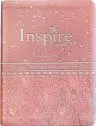 NLT Inspire Bible for Girls, Pink, Imitation Leather