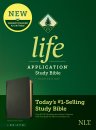 NLT Life Application Study Bible, Third Edition (Genuine Leather, Black, Red Letter)