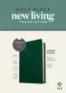 NLT Large Print Thinline Reference Bible, Filament-Enabled Edition (LeatherLike, Evergreen Mountain , Red Letter)
