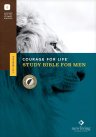 NLT Courage For Life Study Bible for Men (Hardcover, Indexed, Filament Enabled)