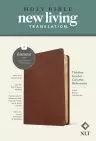 NLT Thinline Center-Column Reference Bible, Filament-Enabled Edition (LeatherLike, Rustic Brown, Red Letter)
