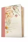 NLT Wide Margin Bible, Filament-Enabled Edition (LeatherLike, Dusty Pink Blossoms, Red Letter)