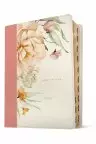 NLT Wide Margin Bible, Filament-Enabled Edition (LeatherLike, Dusty Pink Blossoms, Indexed)