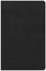 KJV Large Print Personal Size Reference Bible, Black Leathertouch