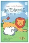 KJV Babys New Testament & Psalms: White, Imitation Leather