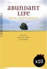 NLT Abundant Life New Testament - Pack of 10