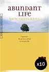 NLT Abundant Life New Testament - Pack of 10