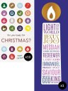 Bundle: Light of the World Charity Christmas Cards & Are You Ready for Christmas? Tracts