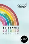 GNB Children's Rainbow Edition Pack of 100